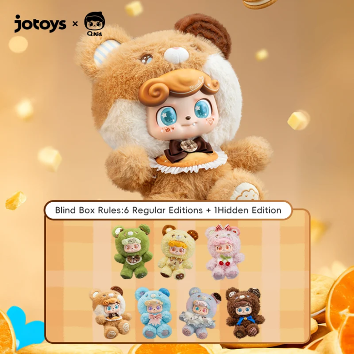 JoToys: Q.Kid 600% Super Cookie Series Blind Box (Single)
