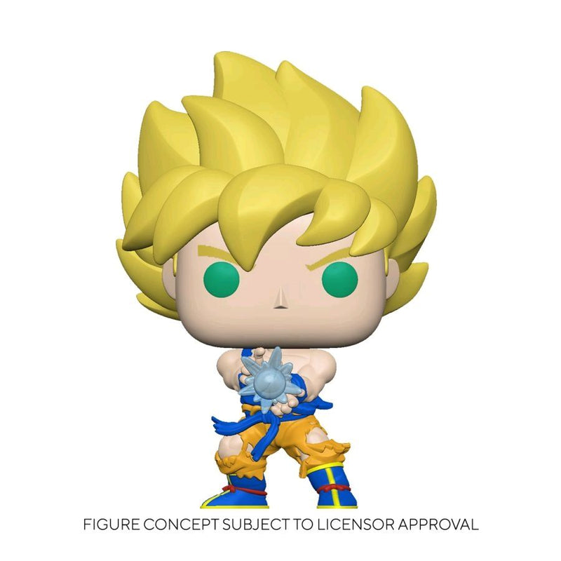 Dragon Ball Z - Super Saiyan Goku with Kamehameha Wave Glow (US Exclusive) Pop! Vinyl Figure