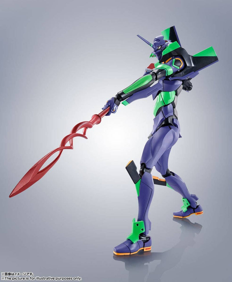 Evangelion - The Robot Spirits (Side Eva) Test Type-01 Spear of Cassius Action Figure (Renewal Color Edition)