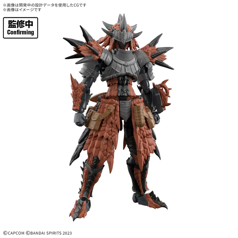 30MF Monster Hunter Wilds: Rathalos Equipment Model Kit (Rathalos Series)