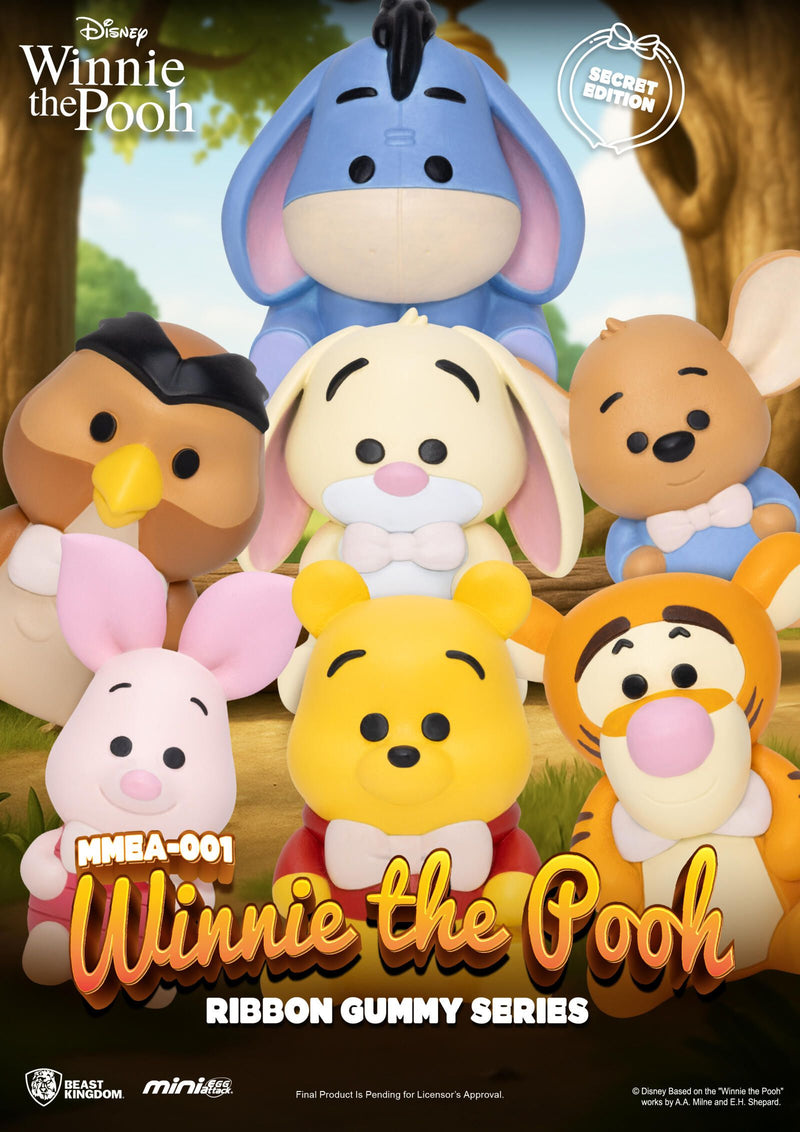 Beast Kingdom: Winnie the Pooh Ribbon Gummy Series Blind Box (Single)