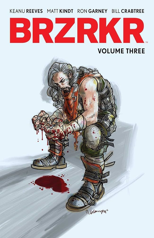 BRZRKR Volume 3 graphic novel hardcover edition