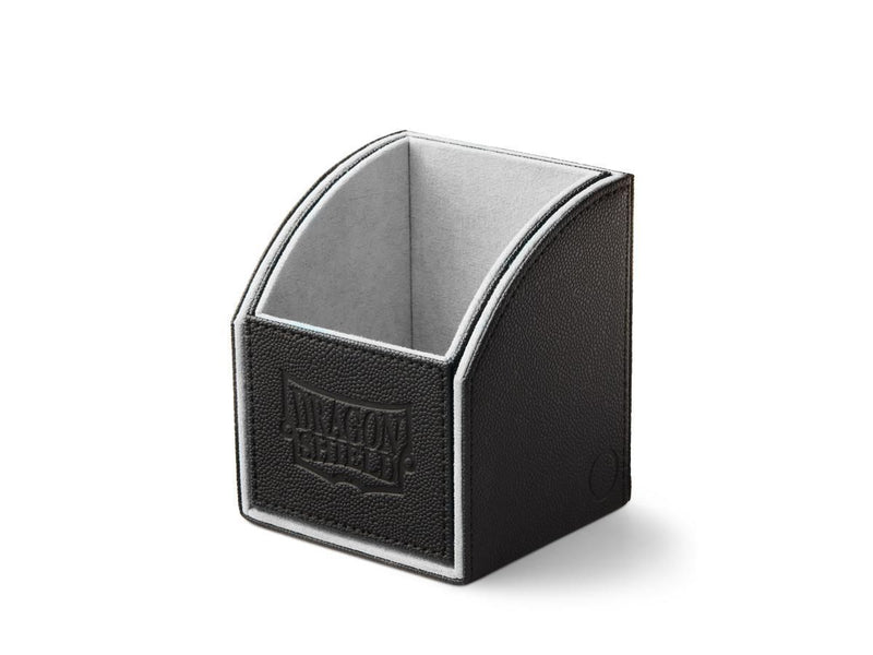 Dragon Shield ART40104 Nest Box Portacarte Magnetico, 100 Carte Doppio Busto, Nero/Rosso