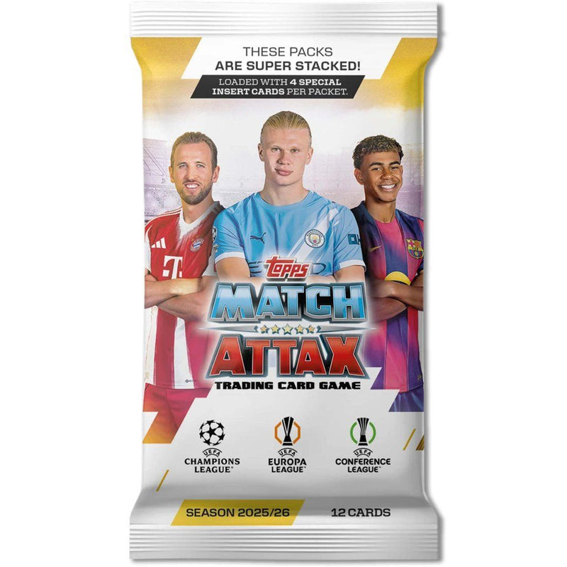 Match Attax: Topps UCC 2025/2026 Edition Trading Card Booster (Single)