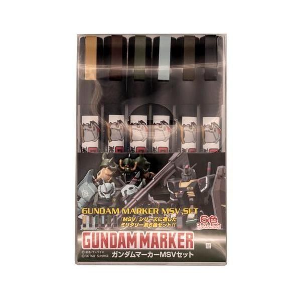 Gundam Marker - MSV Set (6pcs)