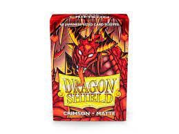 Dragon Shield: Yu-Gi-Oh! Crimson Matte Sleeves 60 (Japanese Size)