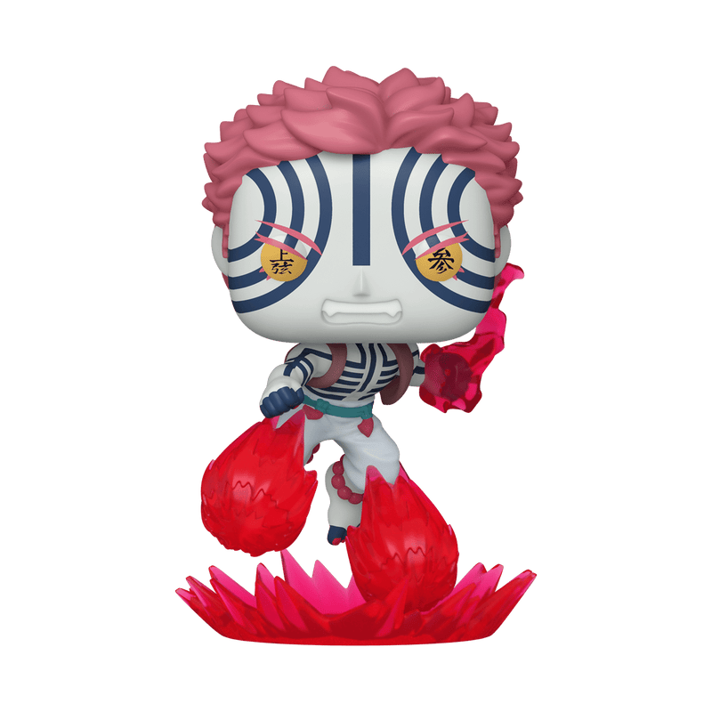Demon Slayer: Infinity Castle - Akaza Flurry (US Exclusive) Glow Pop! Vinyl Figure