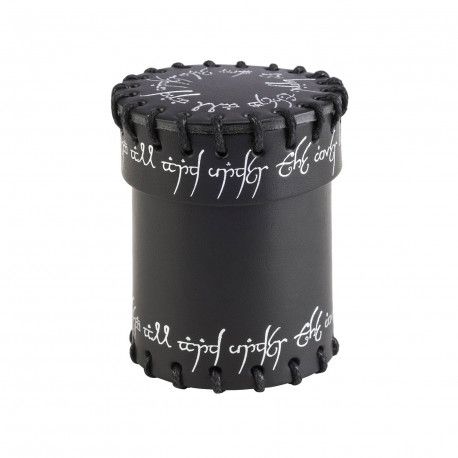 Q Workshop – Elvish Black Leather Dice Cup