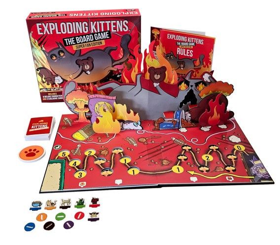 Exploding Kittens: The Board Game Super Fan Edition (By Exploding Kittens)