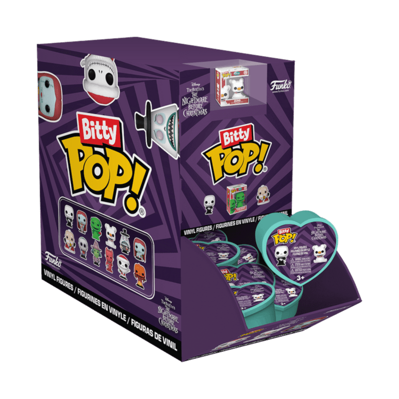 The Nightmare Before Christmas - Blind Heart Shaped Capsule Bitty Pop! (Single)