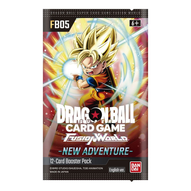 Dragon Ball Super Card Game: Fusion World – New Adventure Booster  [FB05] (Single)