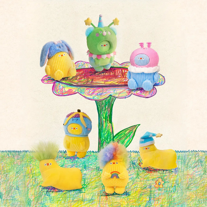 52Toys: Flabjacks - The Big Feels Series Plush Charm Blind Box (Single)