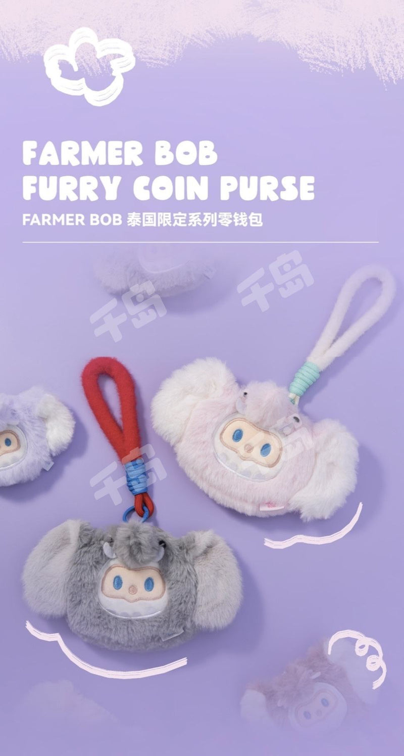 Finding Unicorn: Farmer Bob - Plush Coin Purse (Grey) *Limited Edition*