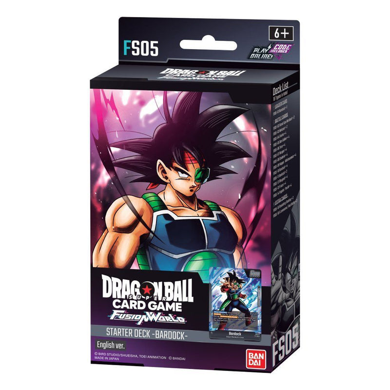 Dragon Ball Super Card Game - Fusion World Starter Deck Bardock [FS05]