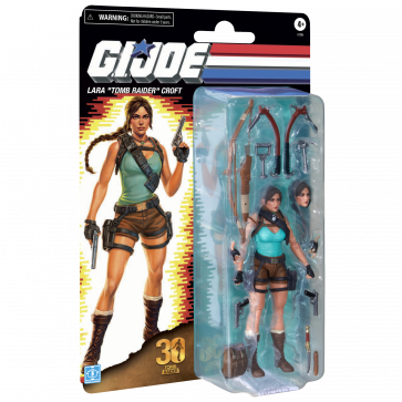 G.I. Joe Classified Series: Retro Cardback Collaborative - Lara Croft TOMB RAIDER