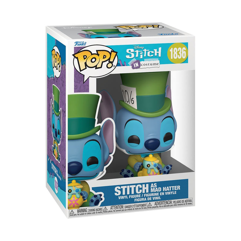 Lilo & Stitch - Stitch as Mad Hatter Pop! Vinyl