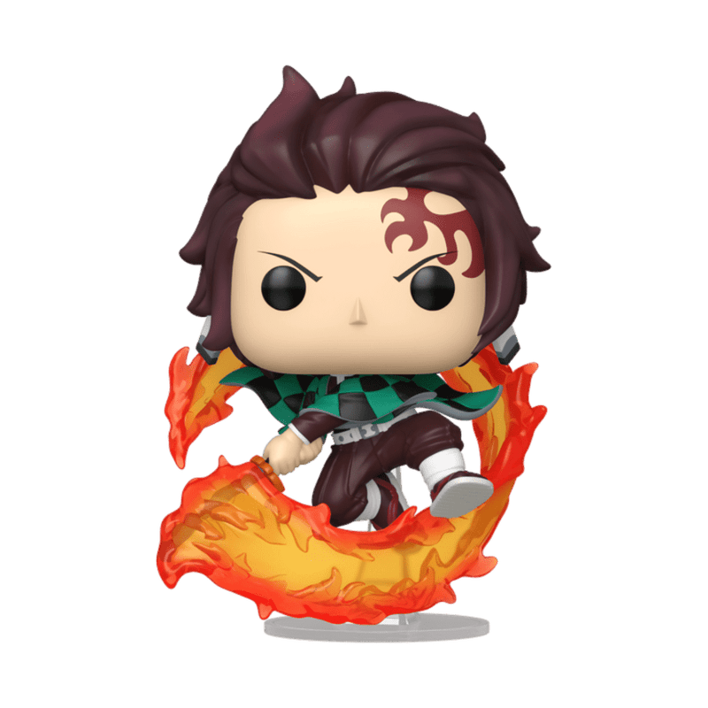 Demon Slayer: Infinity Castle - Tanjiro Kamado Hinokami Kagura (US Exclusive) Pop! Vinyl Figure