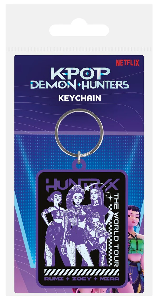 K-Pop Demon Hunters PVC Keychain - Huntrix