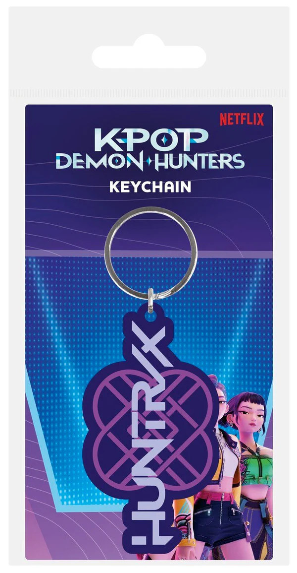 K-Pop Demon Hunters PVC Keychain - Huntrix Logo