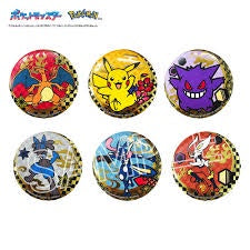 Pokémon: Kirie Series B Tin Badge (Single, Assorted)
