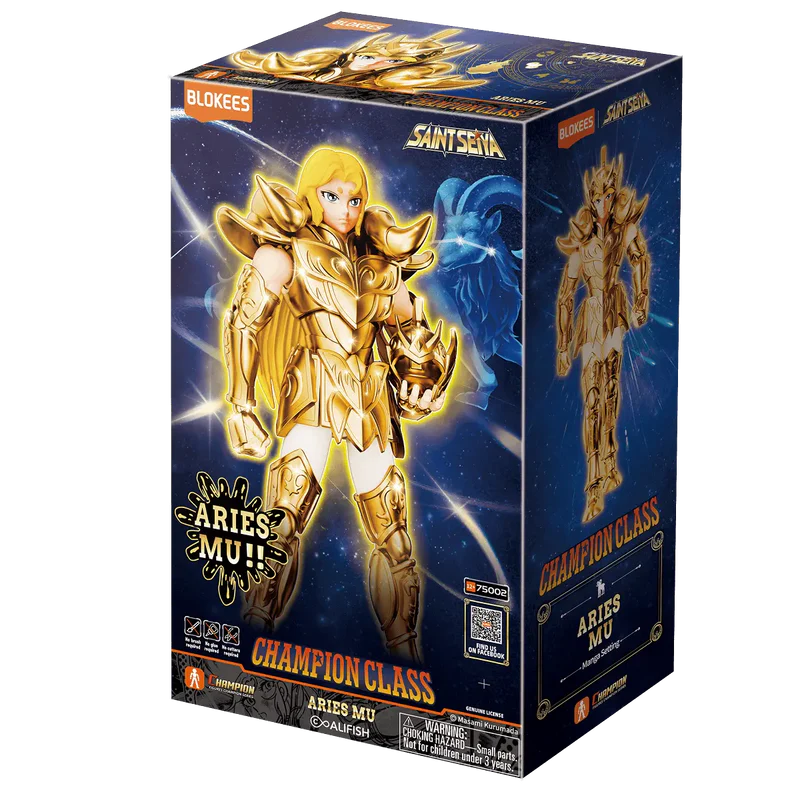 Saint Seiya - Champion Class 01 Aries Mu Model Kit