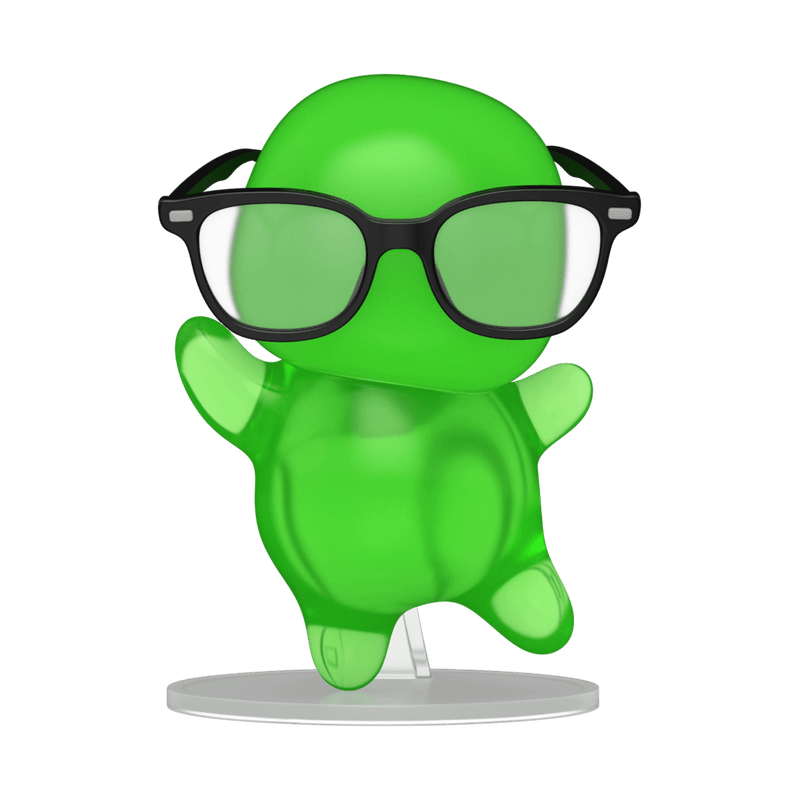 Flubber (1997) - Flubber with Glasses (Translucent) Pop! Vinyl Figure