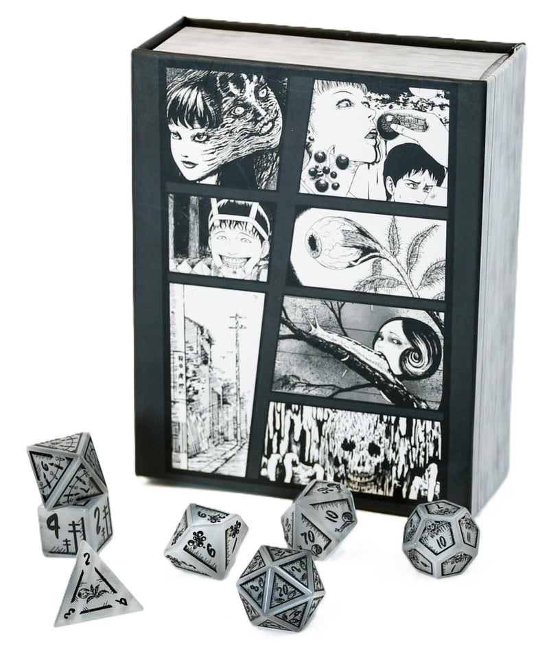 Junji Ito: Grey Cat's Eye Stone Dice Set