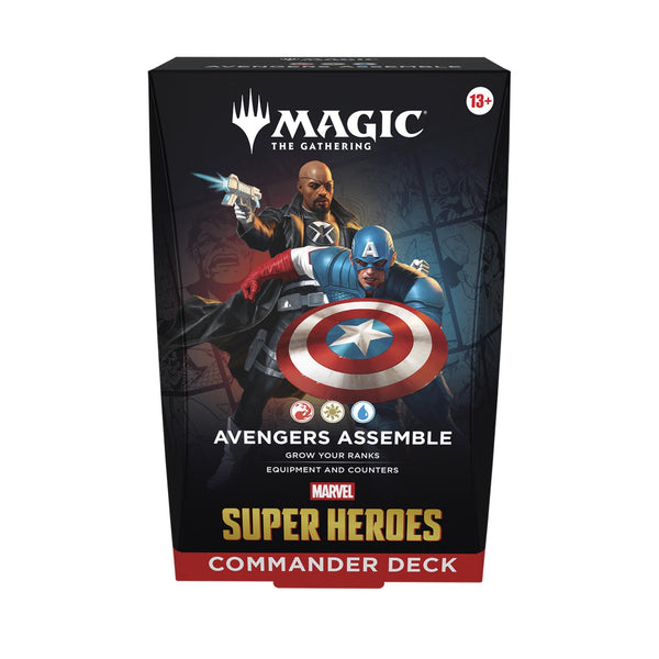 Magic the Gathering: Marvel Super Heroes - Commander Deck (Avengers As ...