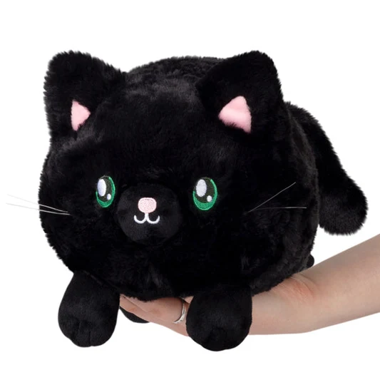 Squishable: Mini Squishable Black Kitty Plush