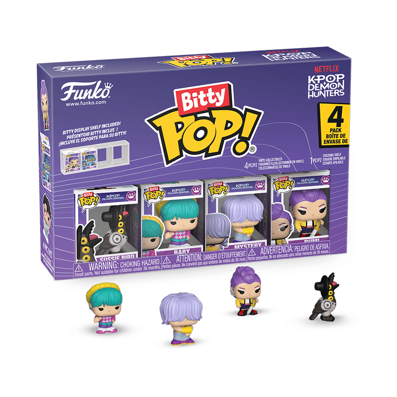 KPop Demon Hunters - Rumi Bitty Pop! 4 Pack