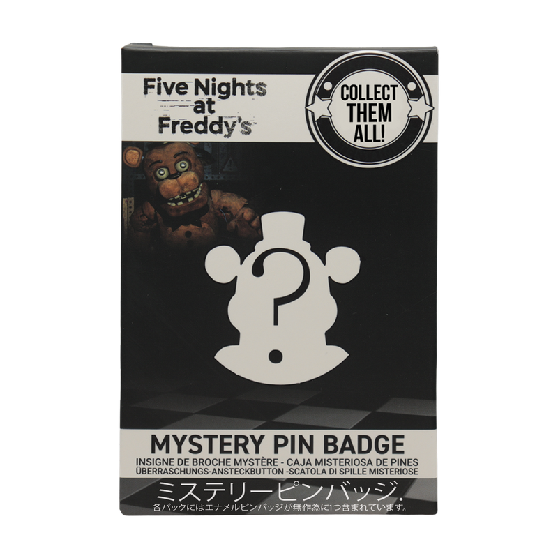 Five Nights at Freddys - Mystery Pin Badge (Single)
