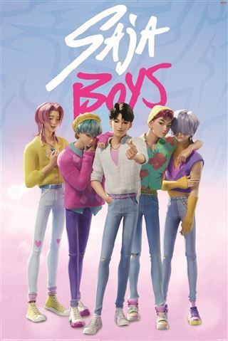 POSTER: K- Pop Demon Hunters - SAJA BOYS (#3)