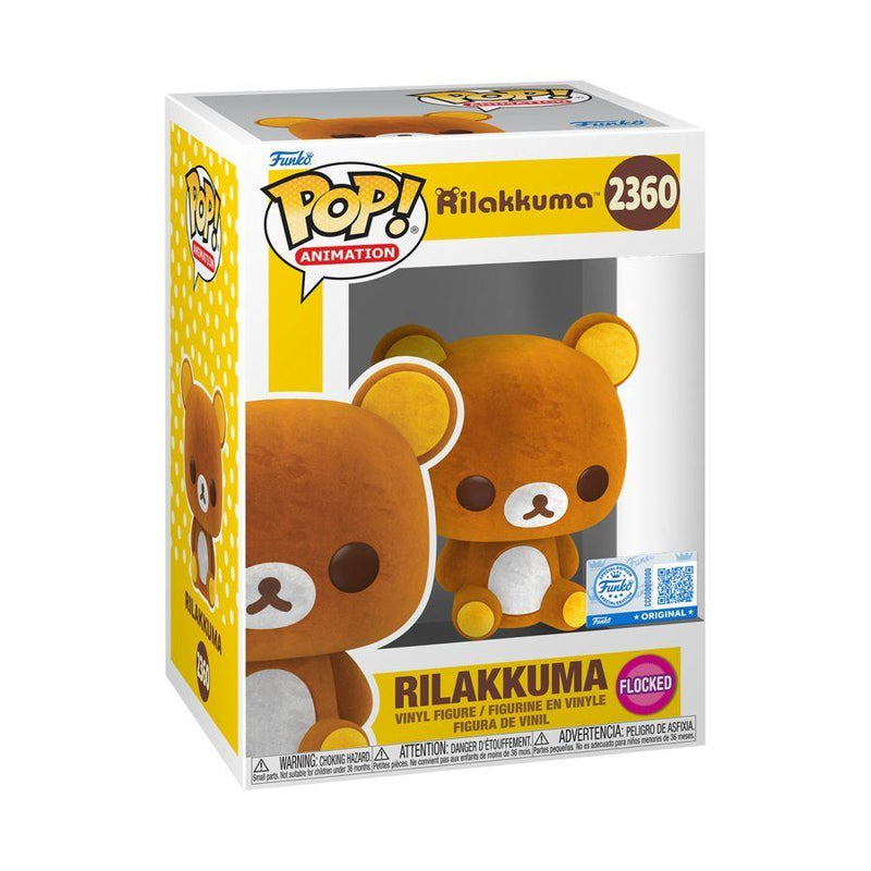 Rilakkuma - Rilakkuma (US Exclusive) Flocked Pop! Vinyl Figure