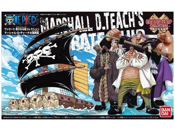 One Piece - Grand Ship Collection Marshall D. Teach's Ship Model Kit
