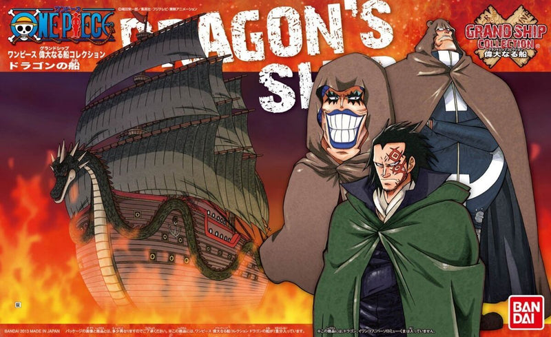 One Piece - Grand Ship Collection DRAGON SHIP Model Kit