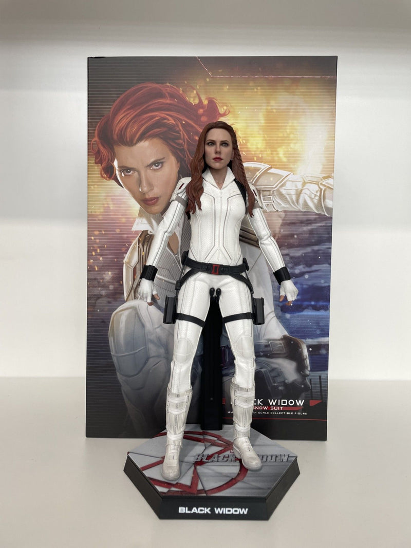 (DAMAGED) Black Widow - Black Widow (Snow Suit) 1/6th Scale 12 Inch Action Figure