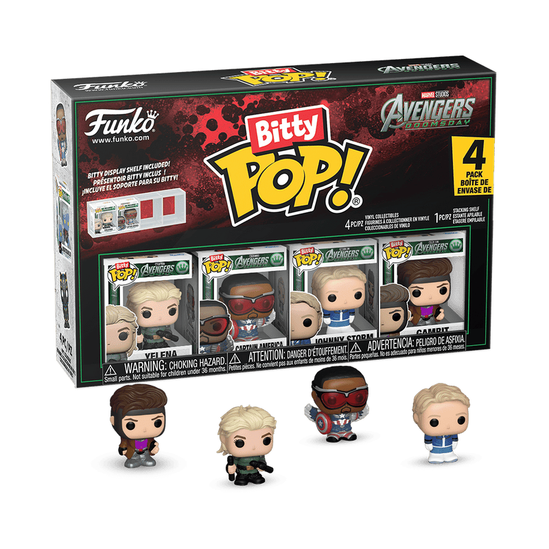 Avengers: Doomsday - Yelena Bitty Pop 4 Pack