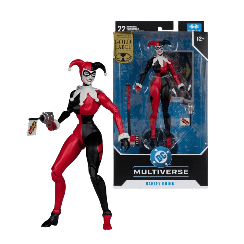 DC Multiverse - Harley Quinn (Bronze Age) Gold Label 7 Inch Action Figure