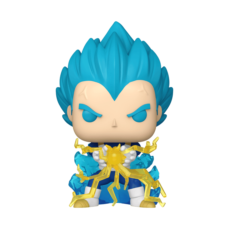 Dragon Ball Super - SSGSS Vegeta Final Flash (Chance of Chase) US Exclusive Glow Pop! Vinyl Figure