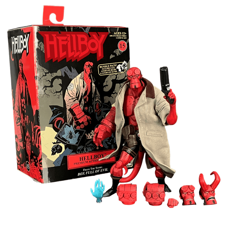 Hellboy - Hellboy 1/12 Scale Action Figure Bundle Pack