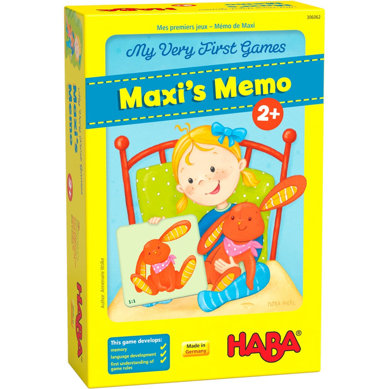 My Very First Games Maxis Memo