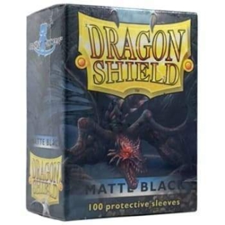 Image Dragon Shield Matte Sleeves Black Matte (100)