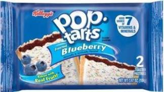 Image Pop Tarts: Frosted Blueberry 2-Pack