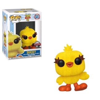 Image Toy Story 4 - Ducky Flocked US Exclusive Pop! Vinyl [RS]