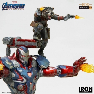 Image Avengers 4: Endgame - War Machine & Rocket 1:10 Scale Statue