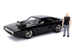 Image Fast & Furious - 1970 Dodge Charger 1:24 with Dom Hollywood Ride