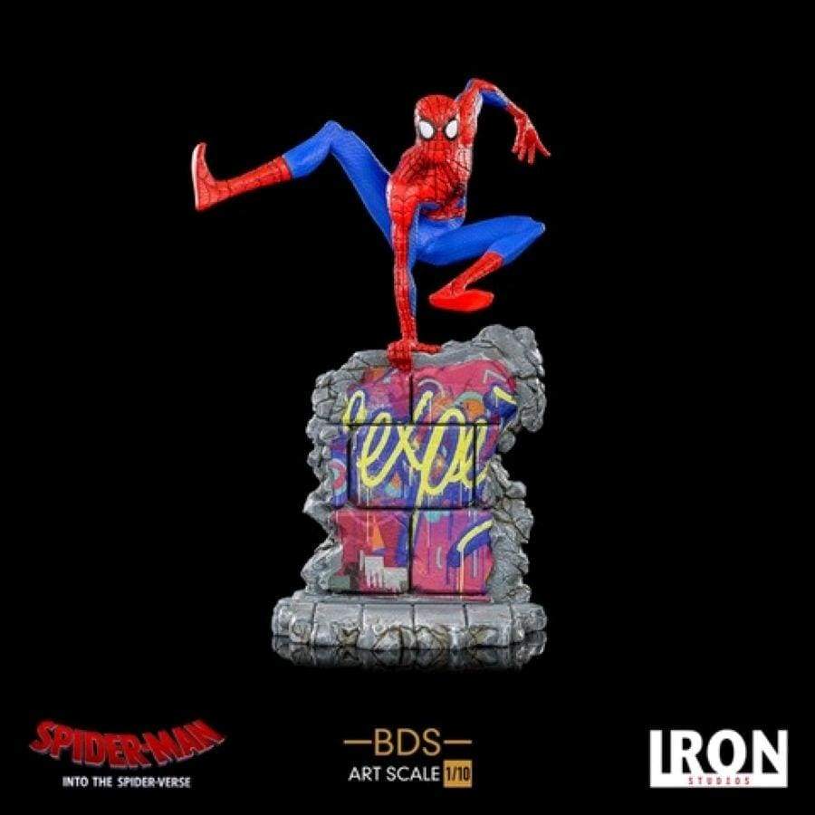 Image Spider-Man: Into the Spider-Verse - Peter B Parker Battle Diorama 1:10 Scale Statue