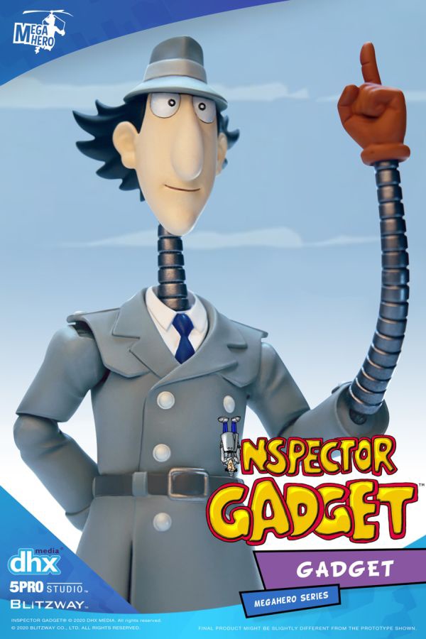 Inspector Gadget – Inspector Gadget 1:12 Scale Action Figure – Pop Stop