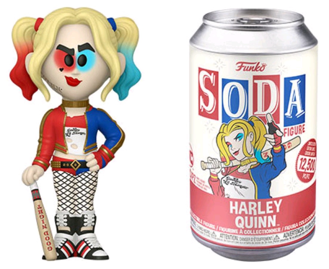 Suicide Squad Harley Quinn Vinyl Soda Figure 1/6 Chance of Chase 