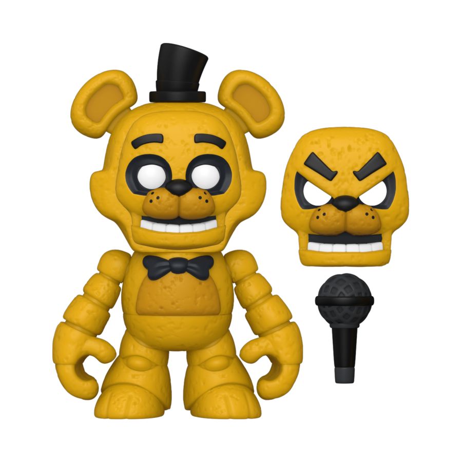Five Nights at Freddy’s – Stage with Gold Freddy Snaps! Playset – Pop Stop